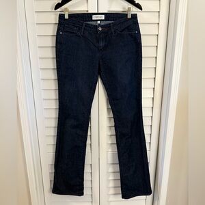 Habitual Women’s Dark Blue Slight Flare Denim Jeans Size 29